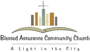 Blessed Assurance Church Logo Design